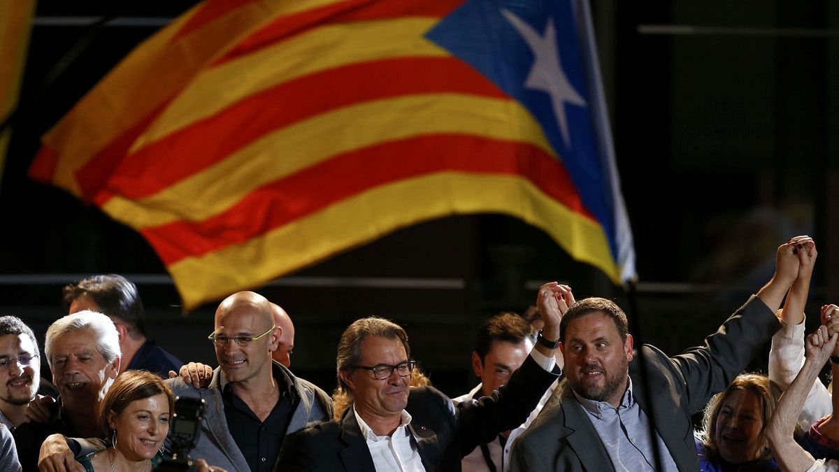 پیروزی طرفداران استقلال در انتخابات منطقه ای کاتالونیای اسپانیا