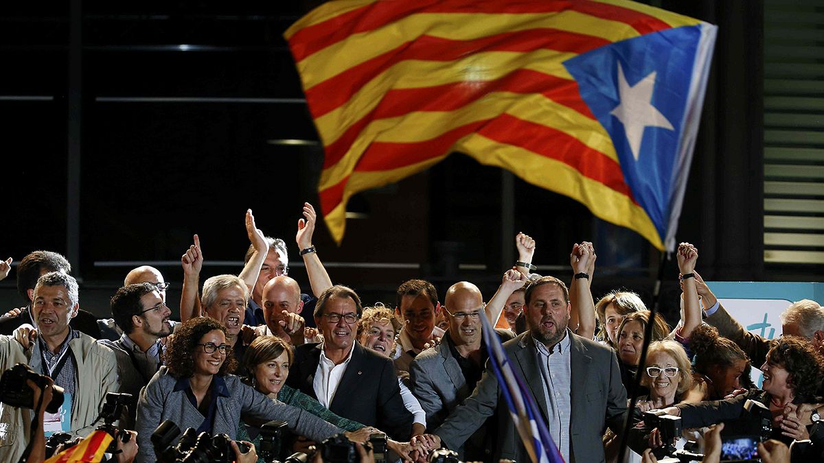 Catalan separatists celebrate major win in regional poll