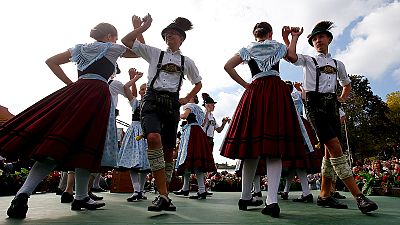 Oktoberfest: Bavarian costumes, bands and beer