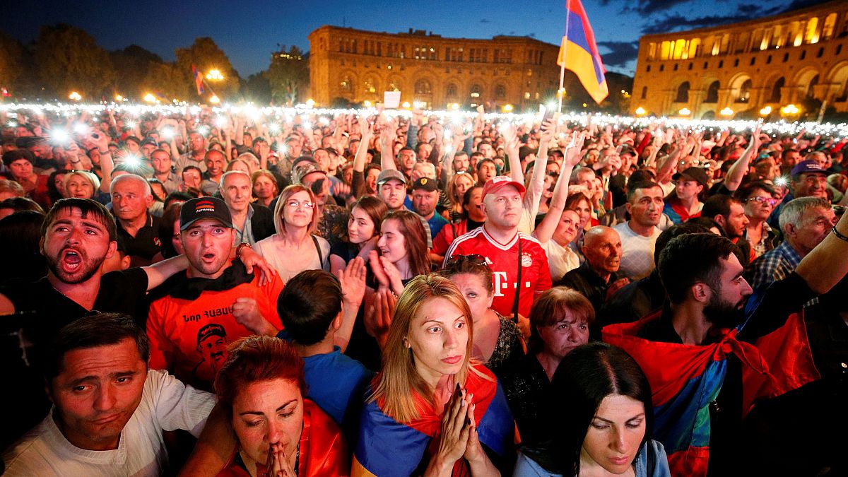 Image: Yerevan protests