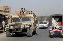 Afganistan'da Taliban militanları Kunduz kentinde