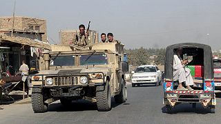 Afganistan'da Taliban militanları Kunduz kentinde