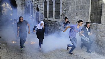Tensions à Jérusalem pendant une fête juive