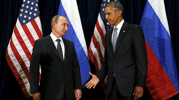 Obama e Putin: Pulso de ferro na ONU pela Síria Obama e Putin: Pulso de ferro na ONU pela Síria