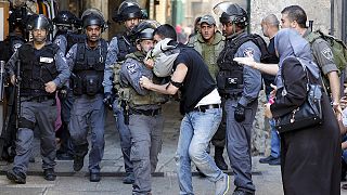 Clashes erupt at holy site in Jerusalem