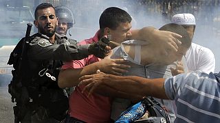 Israeli security forces and Palestinians clash amid heightened tensions