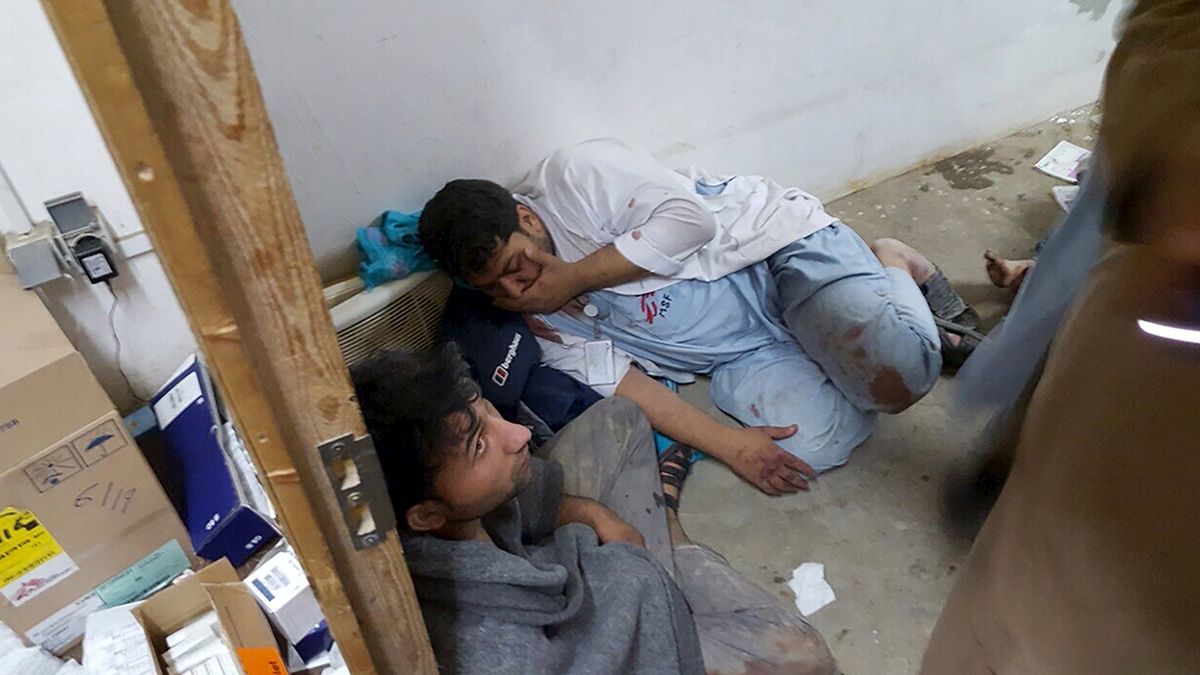 Afghan government claims terrorists were hiding in hospital hit by air strike
