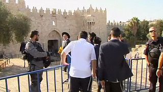 Palestinians barred from visiting Jerusalem's Old City amid tension