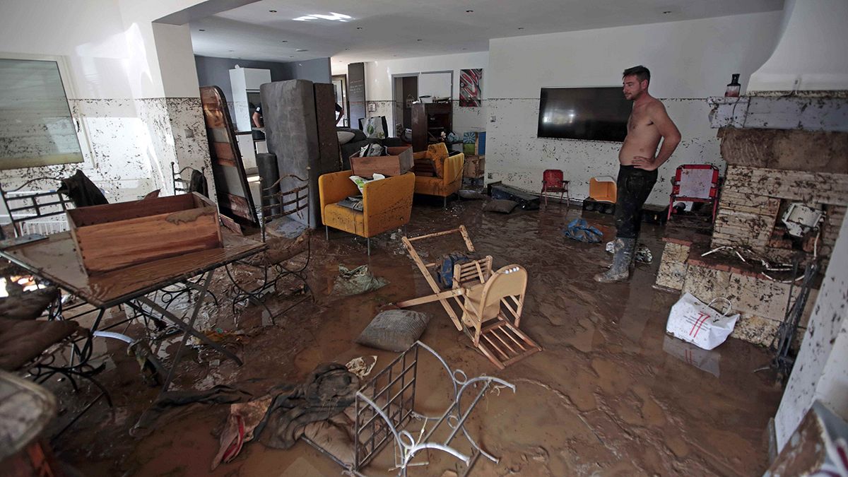 Франция: трагические последствия наводнения на Лазурном берегу