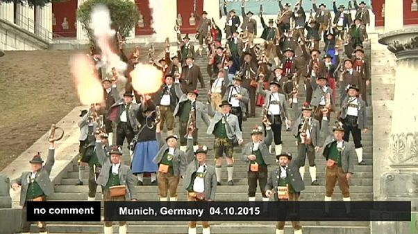 A müncheni sörünnep utolsó napja A müncheni sörünnep utolsó napja