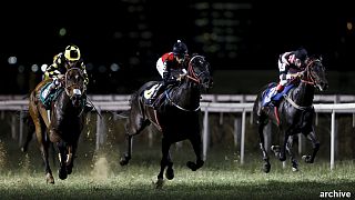 Frankie Dettori wins Prix de l'Arc de Triomphe on Golden Horn