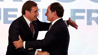 Passos Coelho wins re-election in Portugal, says ready to "compromise"