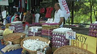 Annual inflation in Turkey up to almost eight percent
