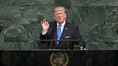 Image: President Donald Trump addresses the United Nations General Assembly