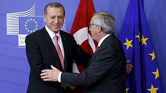 Ο Ερντογάν στις Βρυξέλλες για την προσφυγική κρίση