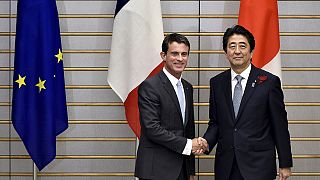 Valls pide ayuda a Abe para la reestructuración de Areva