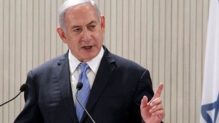 Image: Israeli Prime Minister Benjamin Netanyahu speaks during a press conf