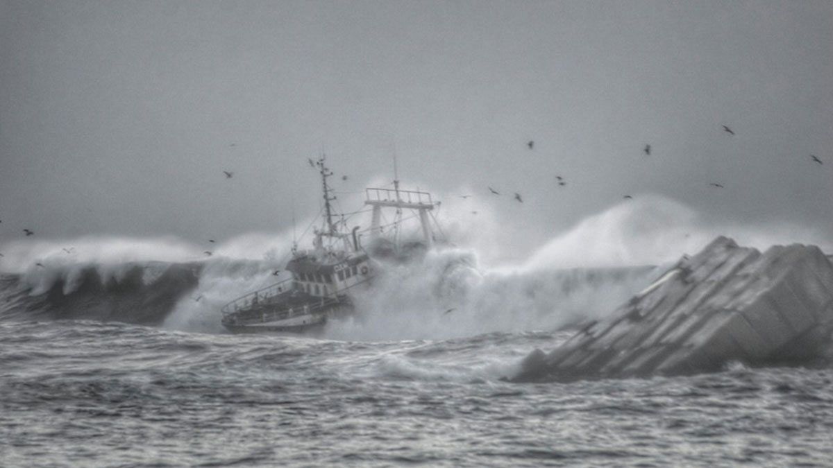 Haunting photos capture horror of Portuguese shipwreck