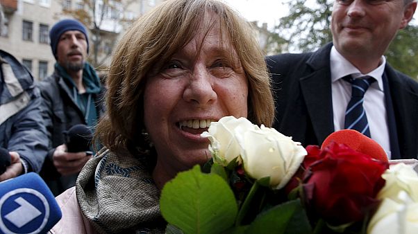 Нобелевский лауреат Светлана Алексиевич: "это награда не только мне, но и нашей культуре" Нобелевский лауреат Светлана Алексиевич: "это награда не только мне, но и нашей культуре"