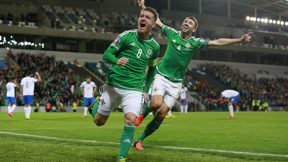 صعود ایرلند شمالی به مرحله نهایی جام ملتهای اروپا