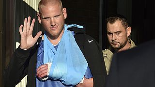 Video emerges of France train hero Spencer Stone stabbing