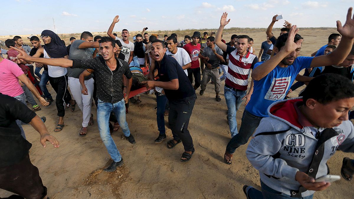 Zavargások a Gázai övezetben