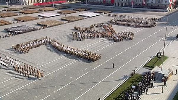 Kuzey Kore'de İşçi Partisi 70. yılını kutluyor Kuzey Kore'de İşçi Partisi 70. yılını kutluyor