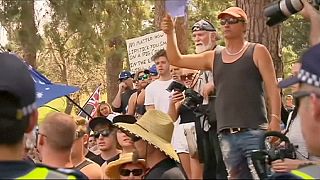 Bendigo'da cami protestosu