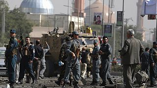 Taliban suicide car bomb attack targets NATO troops in Kabul