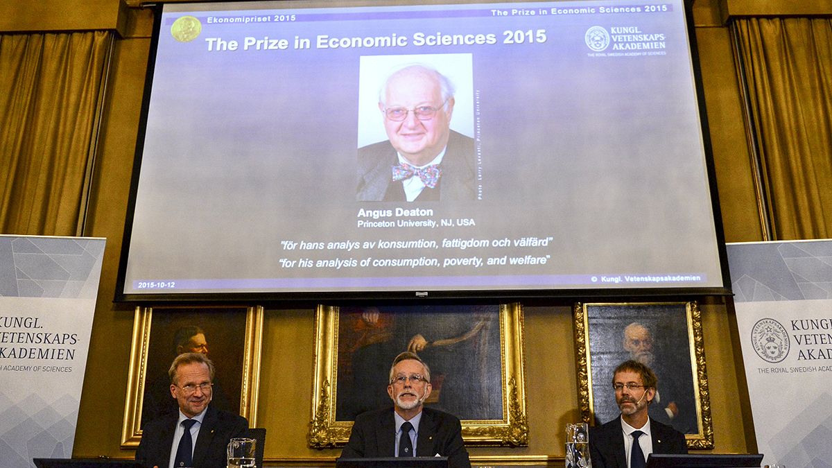 آنغوس ديتون يمنح جائزة نوبل للاقتصاد