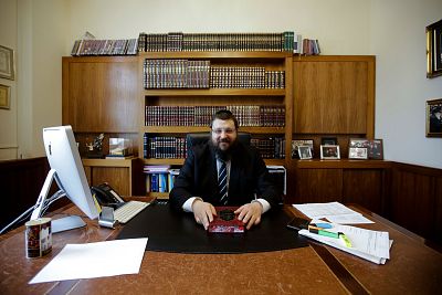 Berlin Community Rabbi Yehuda Teichtal.