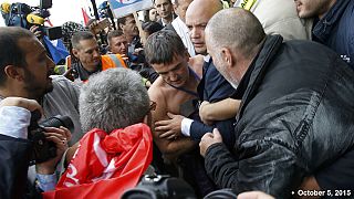 Six arrested after Air France demo over job losses