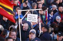 Дрезден: тысячи человек вышли на акцию антиисламского движения ПЕГИДА