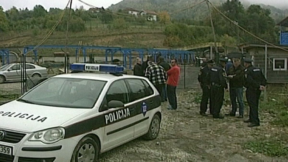 Mueren cuatro mineros por un derrumbe en una mina de carbón en Bosnia