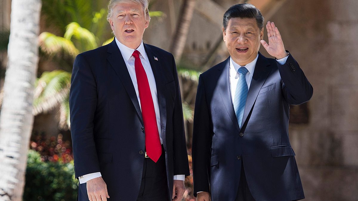 Image: Trump and Jinping