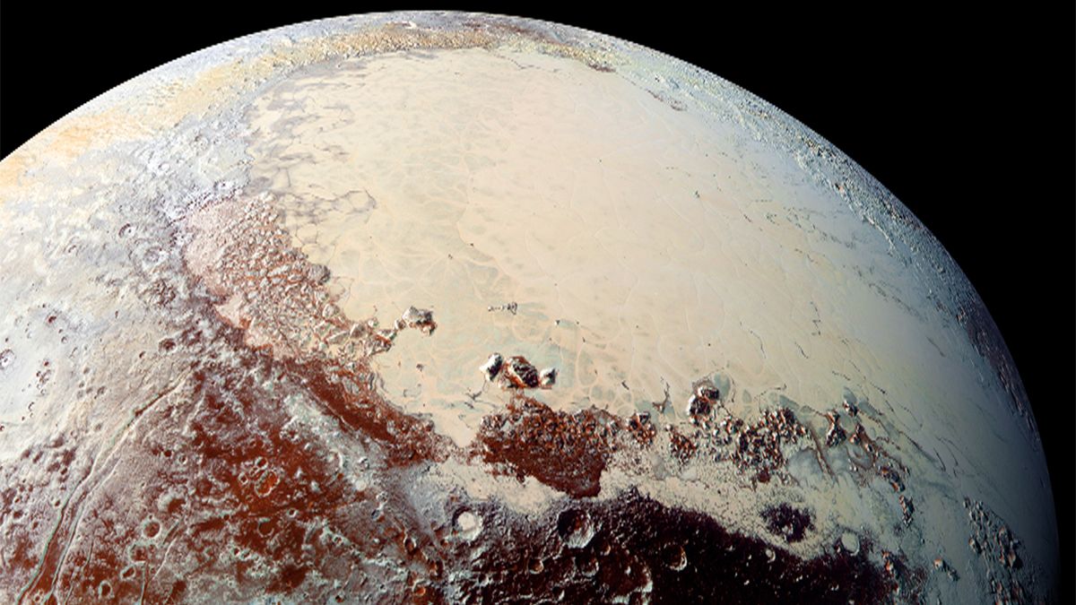Scientists amazed at diversity of Pluto's colours