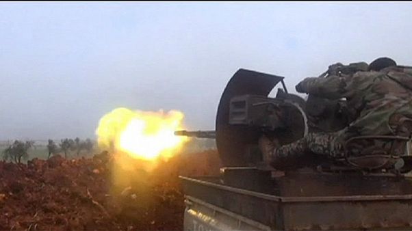 Halep'te muhaliflere karadan saldırı düzenlendi Halep'te muhaliflere karadan saldırı düzenlendi