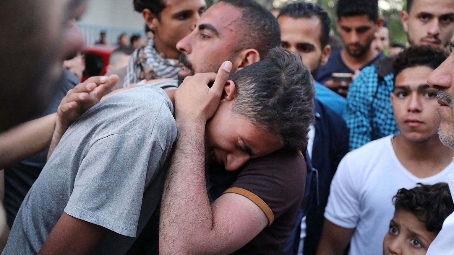Image: Tensions In Gaza Remain High After Continuous Border Clashes With Is
