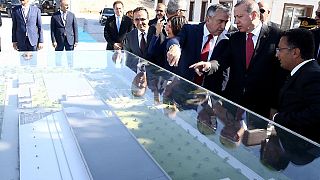 Presidente turco inaugura aqueduto entre Turquia e Chipre
