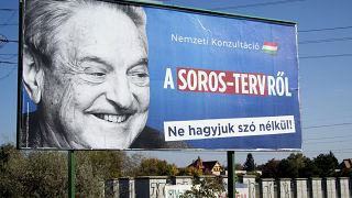 Image: George Soros was villified by right-wing parties in Hungary's recent