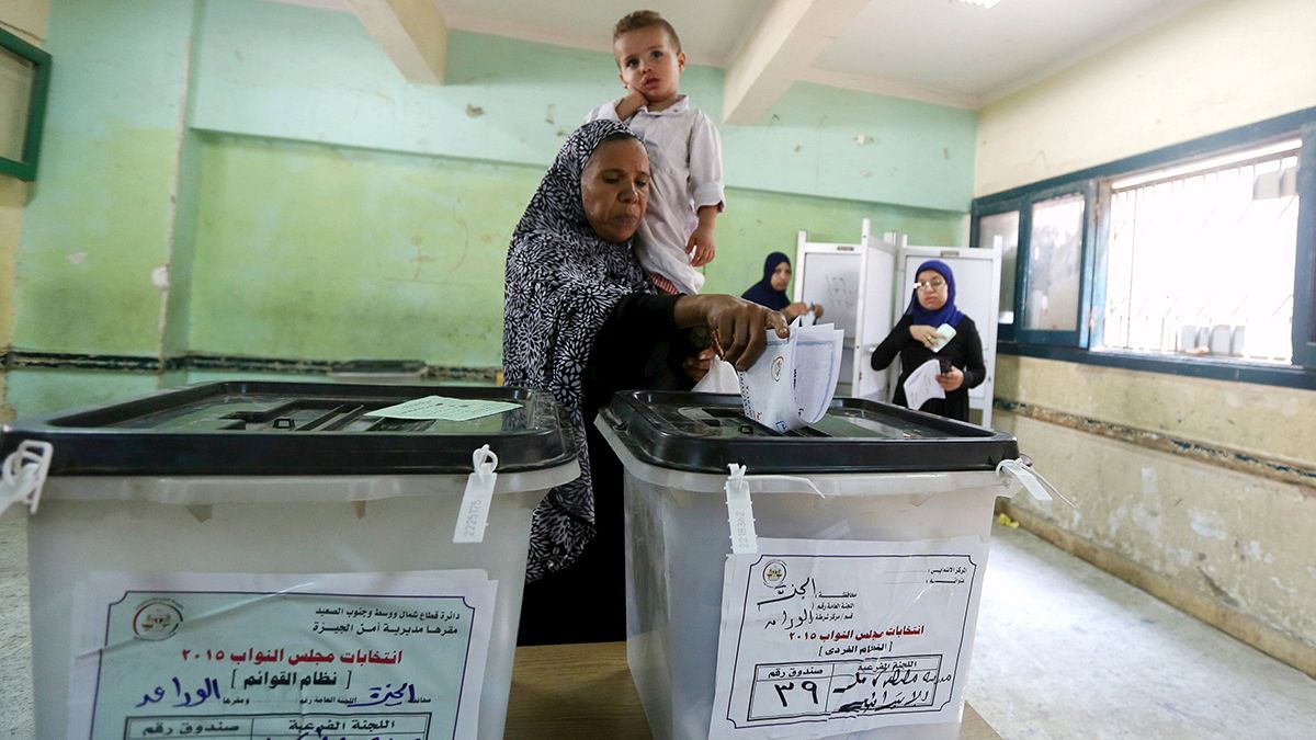 Egypt votes in parliamentary poll set to strengthen President Sisi