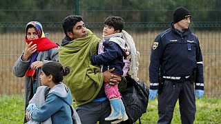 Slovenia can only accept as many migrants as can exit into Austria