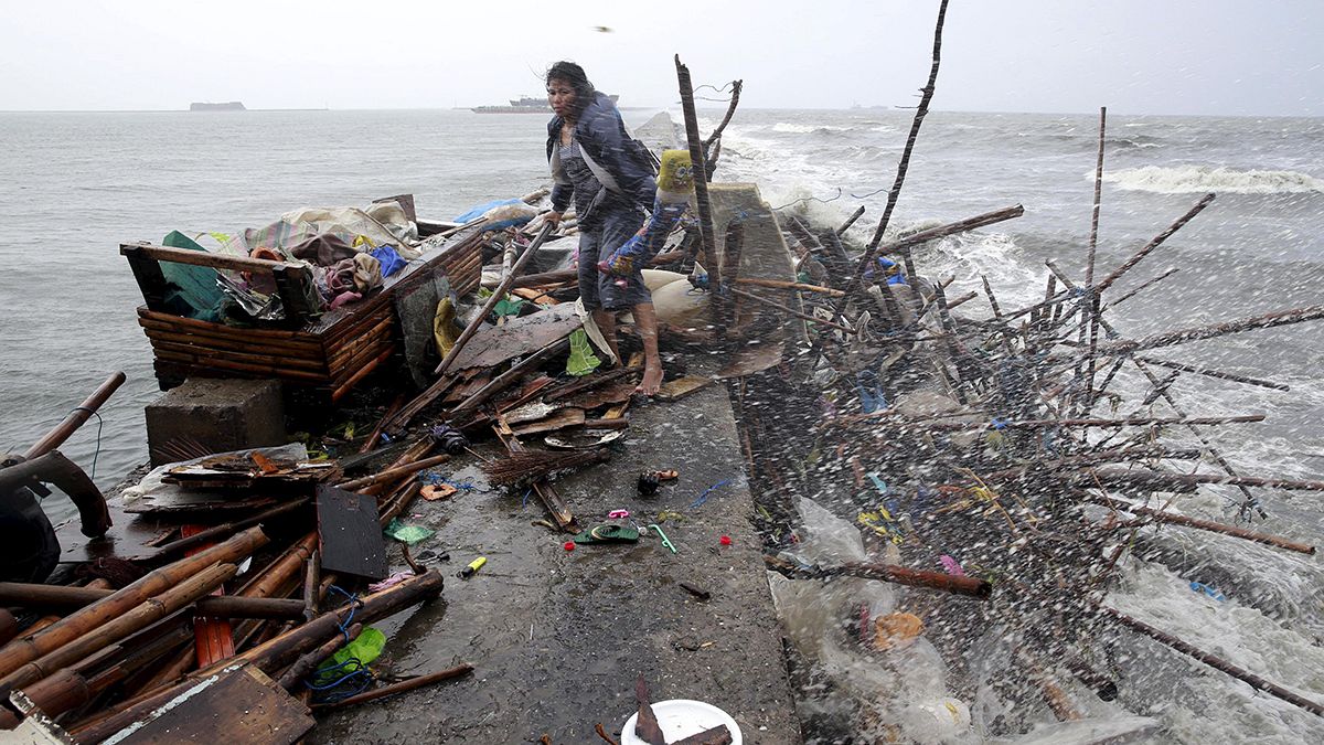 Filippe: il tifone ''Koppu" scende a categoria 1 ma resta lo stato di allerta