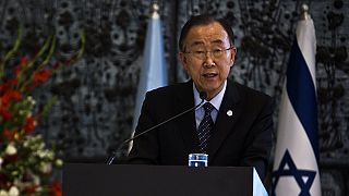 Ban Ki-moon esorta alla pace israeliani e palestinesi: "L'Onu è con voi"