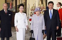 Le président chinois accueilli en grande pompe à Londres