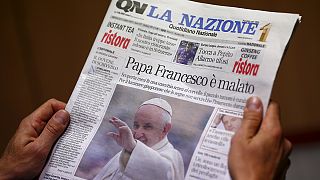 Pope Francis brain tumour report denied by Vatican