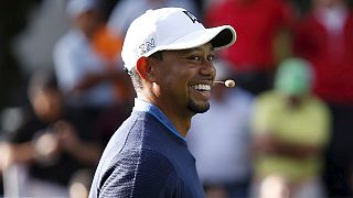 Tiger Woods promove o golfe na Cidade do México