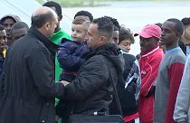 دفعة من 70 لاجئ يغادرون إيطاليا إلى السويد وفنلندا في إطار عملية المشاركة في العبء الأوروبي