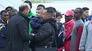 Italy flies 70 refugees to Scandinavia