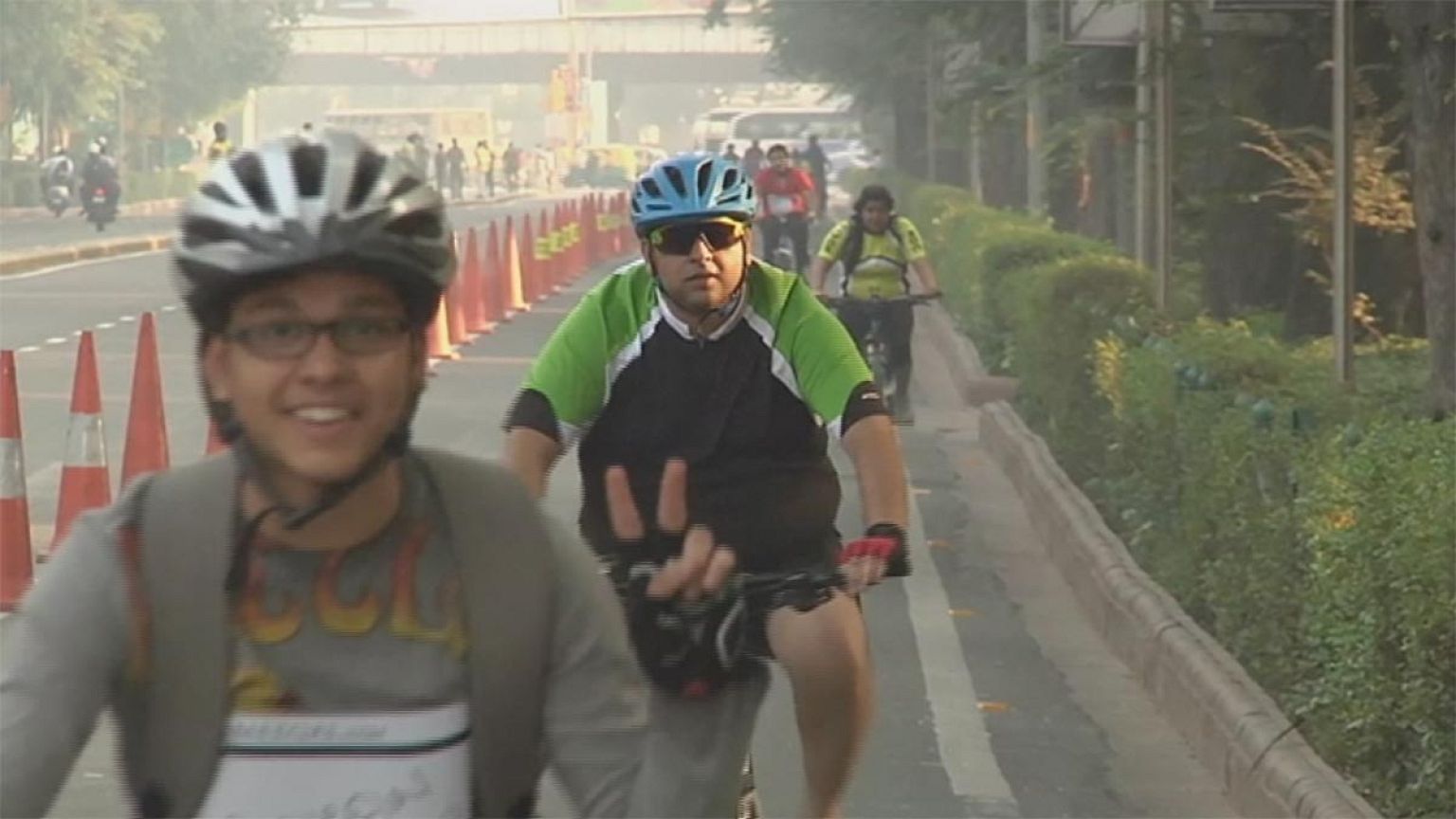 Un soplo de aire fresco para Nueva Delhi